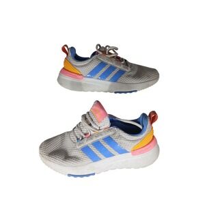 Adidas Cloudfoam Pure 2.0 Sneakers 4 Grey Blue Pink Orange Athleisure H06149